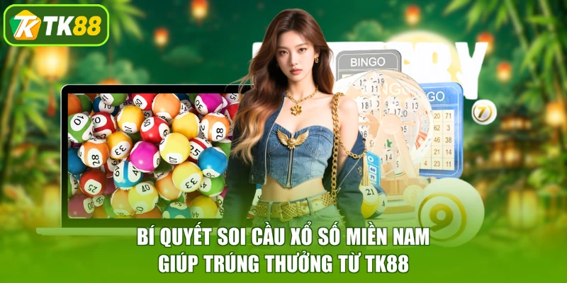 Bí quyết soi cầu xổ số miền Nam giúp trúng thưởng từ TK88