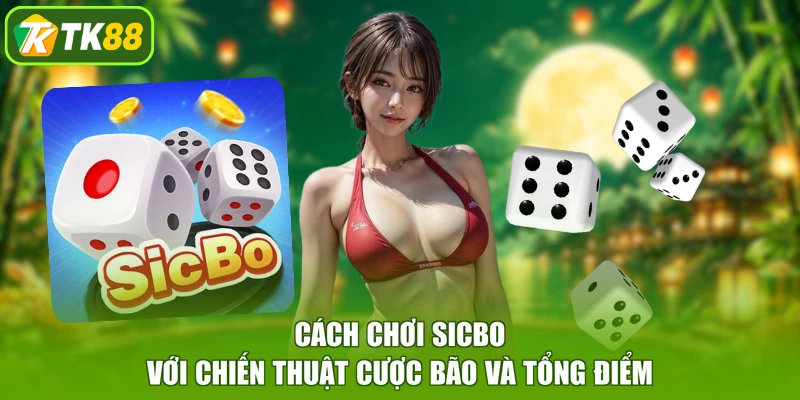 Cách chơi Sicbo với chiến thuật cược bão và tổng điểm