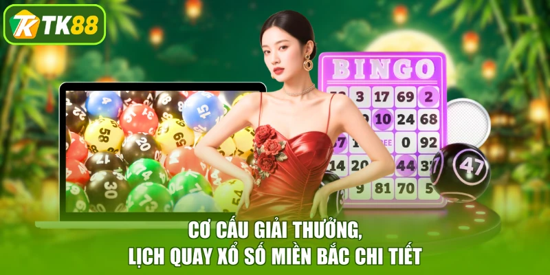 Cơ cấu giải thưởng, lịch quay xổ số miền Bắc chi tiết